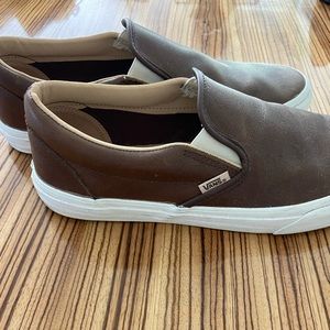 Men's vans leather size 11